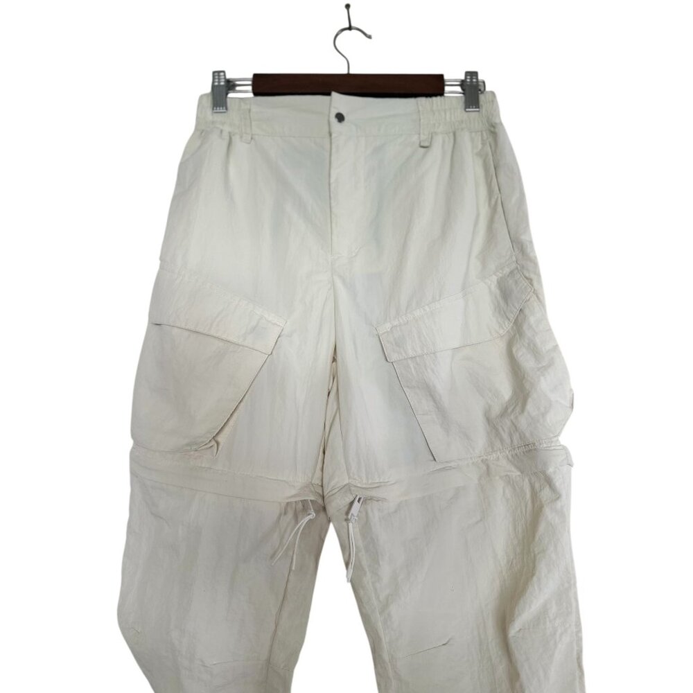 The Giving Movement Detachable Cargo Pants Women XS-S White Off Gorpcore Outdoor - Picture 7 of 16